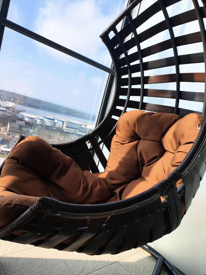 Sea View Apartment In Klaipėda Eksteriør bilde