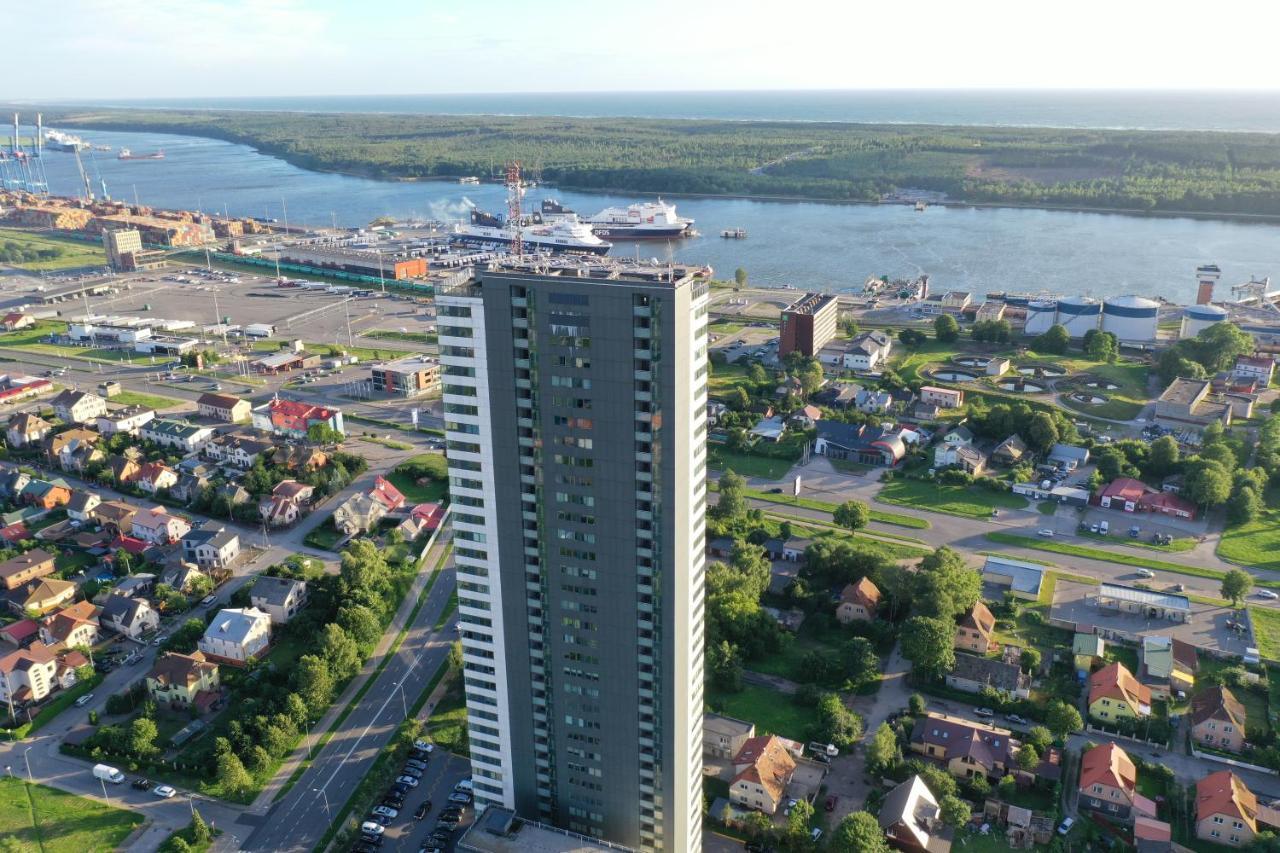 Sea View Apartment In Klaipėda Eksteriør bilde